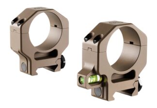 RUFFS PRECISION CLR-30125-FDE Precision 30mm High 1.25 in FDE Scope Rings