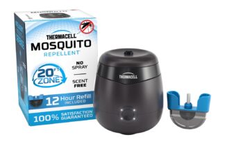Thermacell E55X Rechargeable Mosquito Repeller (Charcoal)