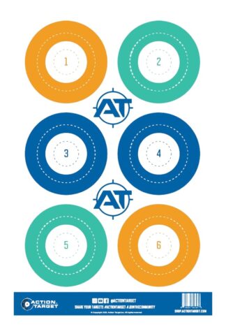 Action Target DOT-S-100 12 in x 18 in Dot Targets