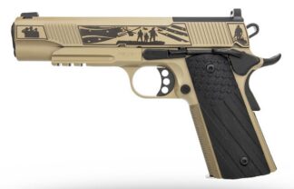 Kimber 3700897 Boot Campaign Next Gen 1911 Semi-Auto 45 ACP 5 in, 7+1 Stainless Two-Tone