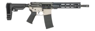 Shark Coast Tactical SCC07213MAX-P Maxim  5.56 NATO 30+1 10.50" Black Nitride Threaded Barrel, Aluminum Receiver w/Picatinny Rail, M-LOK Handguard, Polymer SB Tactical SBA3 Brace, Polymer Grip