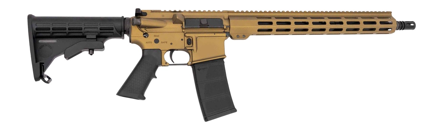 ANDRO CORP INDUSTRIES ACI-15 Bravo 5.56 NATO Semi-Auto 16 in, 30+1, Black Nitride/ Burnt Bronze