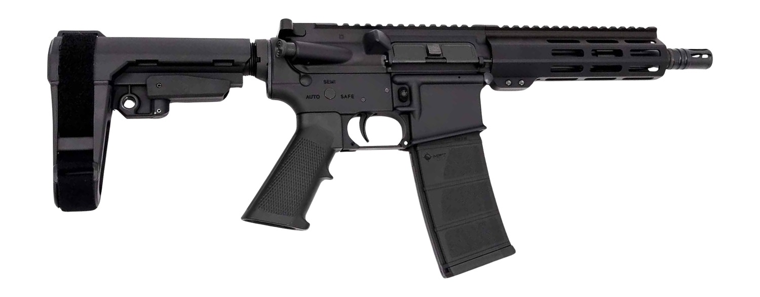 Andro Corp Industries ACI-15 CQB 300 Blackout 8 in Barrel, 30+1, Semi-Auto, Black Nitride Threaded Barrel