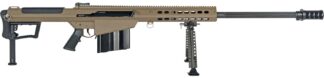Barrett M107A1 Semi-Auto .50 BMG 20 in Fluted Barrel 10+1 FDE