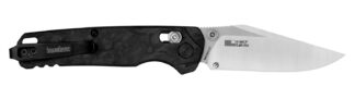 Kershaw Bel Air 6106CF Folding Knife CPM MagnaCut Clip Point, Black Carbon Fiber