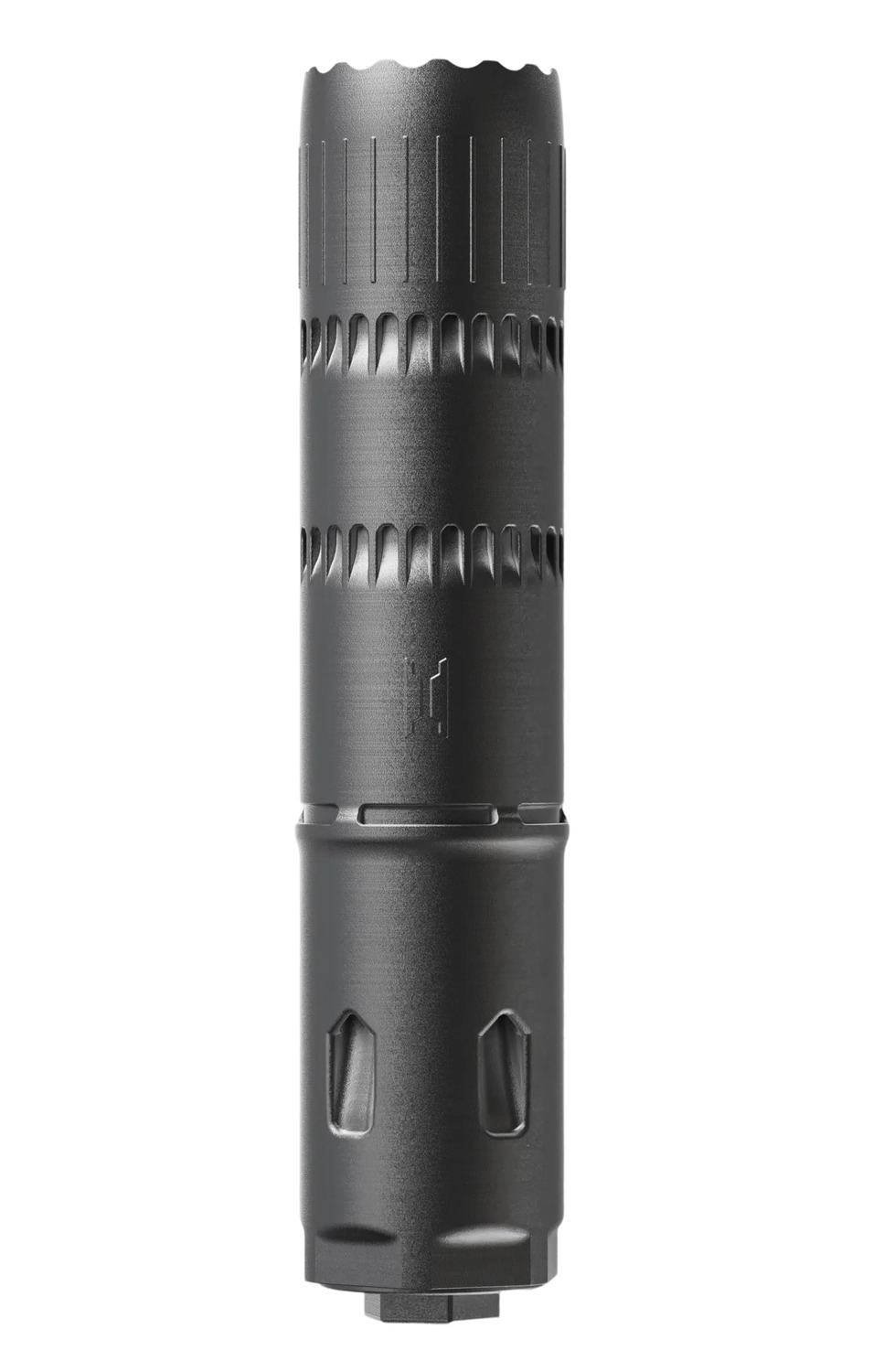 Ambient Arms EXO 7.62LR Suppressor 7.62mm (.30 Cal) HUB Compatible Titanium Black