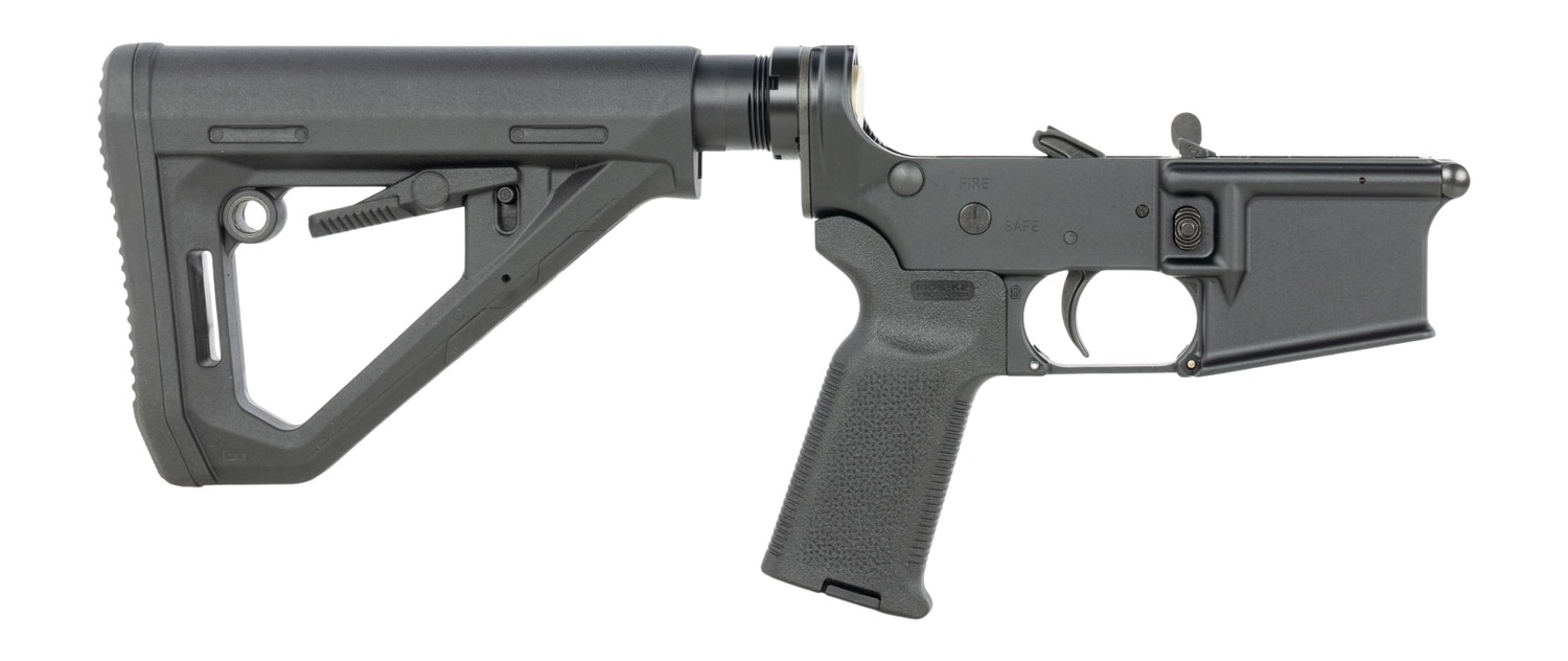 Ruger 28501 AR-15 AR Lower Receiver, Semi-Auto, Multi-Caliber, Black Anodized, MOE-K2/DT Carbine