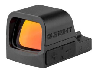 OSight Osight K 1X RMSc Green Dot Red Dot Sight, 6 MOA, Black