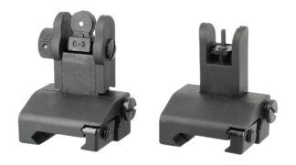 JE Machine TS-PS7B Flip-Up Front/Rear Sights (Polymer)