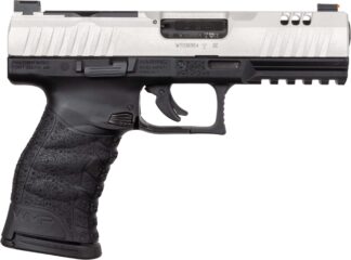 Walther WMP .22 WMR Double-Action-Only Semi-Auto 4.5 in Stainless Barrel 15+1 Rounds