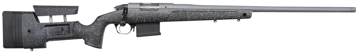 Bergara HMR Pro Bolt Action 6.5mm Creedmoor 24" Threaded Tactical Gray Cerakote, 5+1