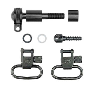 GrovTec GTSW18 Locking Swivel Set, Rem 760/7600, 1 in, Black Oxide