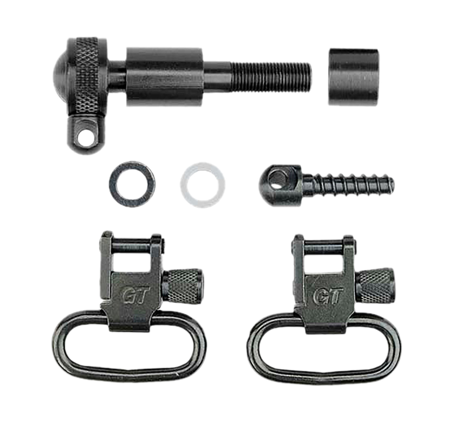 GrovTec GTSW18 Locking Swivel Set, Rem 760/7600, 1 in, Black Oxide
