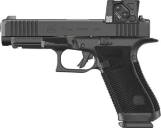 Glock 17 Gen6 9mm Semi-Auto 4.49 in Barrel 10+1 Rounds DLC Fixed Sights Optic