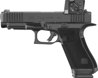 Glock 17 Gen 6 9mm Semi-Auto 4.49 in Black Barrel, 17+1 Rounds