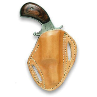 North American Arms Strong Side Carry Holster, Wet Molded Leather, Fits Long Rifle and Short