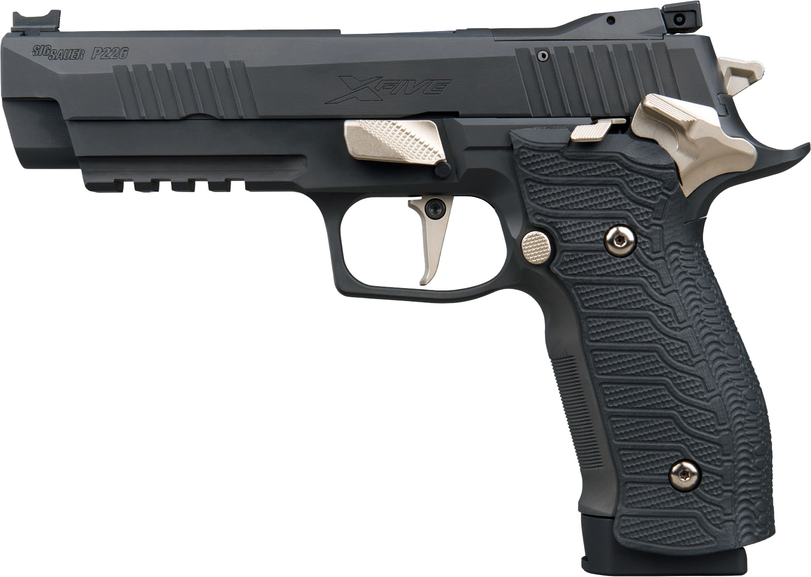 SIG Sauer P226 X-Five Nightmare 9mm Single Action Only, 5 in Barrel, Optic Ready