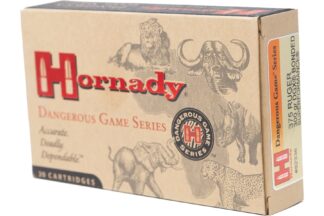 Hornady Dangerous Game DGX Bonded .375 Ruger 300gr 20-Round Box