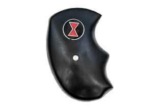North American Arms Oversized Rubber Grip for Magnum Models Black with Black Widow Logo