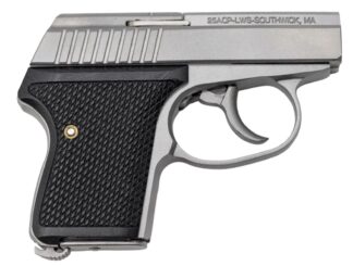 LW Seecamp LWS-25 25 ACP 2 in Barrel Matte SS with Black Grips