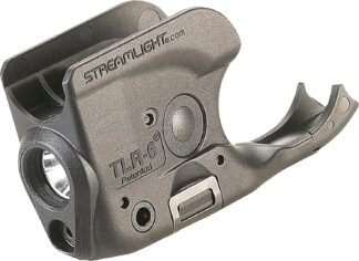 Streamlight TLR-6 Weapon Light 100 Lumens White LED Red Laser Black Non-Rail 1911
