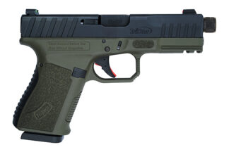 TriStar Arms APOC Pro Semi-Auto Striker-Fired 9mm 4.48 in Black/OD Green Optic-Ready