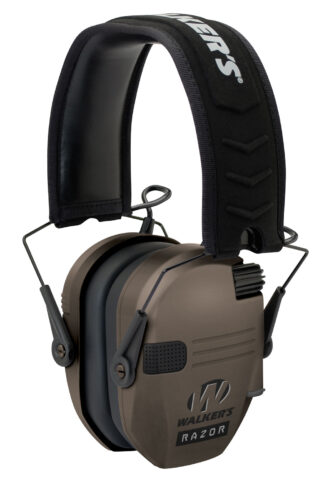 Walkers Razor Slim Electronic Over-the-Head Muffs, Electronic Hearing Protection