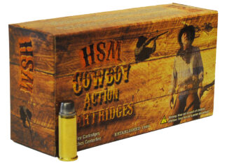 HSM .45 Long Colt 250 Grain Round Nose Flat Point Hard