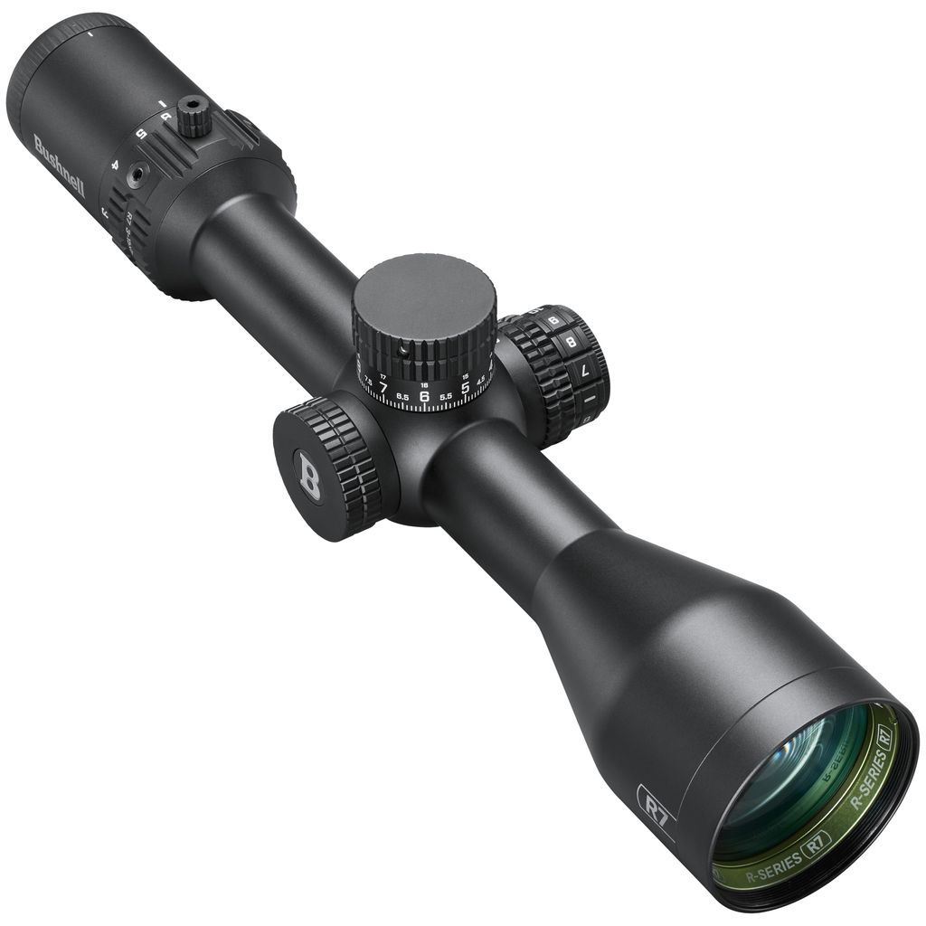 Bushnell R7 3-15x50 FFP MRAD Illuminated Fiber Riflescope