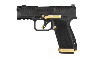 CANIK Mete MC9 Prime 9mm 3.6 in Black/Gold Tritium Night Sights Semi-Auto Pistol