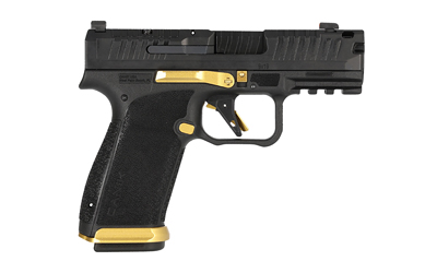 CANIK Mete MC9 Prime 9mm 3.6 in Black/Gold Tritium Night Sights Semi-Auto Pistol
