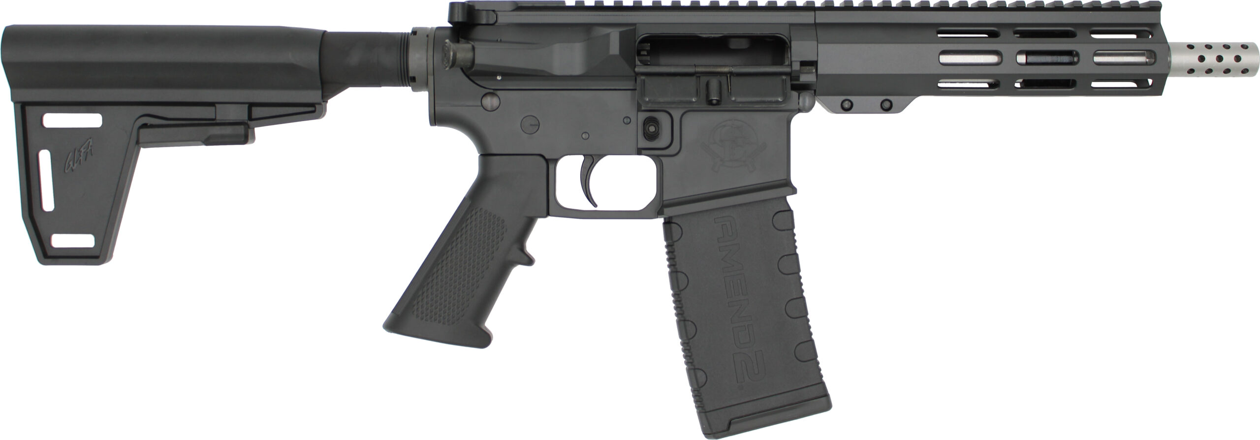 Great Lakes GL15 Semi-Auto Pistol .223 Wylde 30+1 Rounds Black
