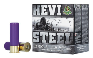 Environ Metal Inc HEVI-Steel 16 Gauge 2.75 in 15/16 oz #2 Steel Shot, 25 Rounds