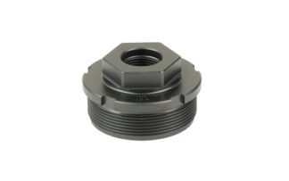 KGM a-DTA-T-1 Direct Thread Adapter, 1/2x28 to HUB 1.375x24, Titanium Nitride Finish, Black