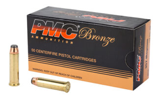 PMC Bronze 357 Magnum 158 gr Jacketed Soft Point Ammunition, 50 Rounds Per Box