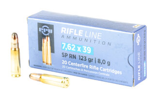 TR&Z PP739S 7.62 x 39mm 123 gr Soft Point, 20 Rounds