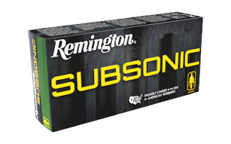 Remington .45-70 Government Subsonic 300 Grain Bonded Hollow Point Ammunition