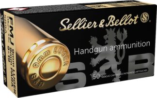 S&B 9MM 115GR FMJ 50RD