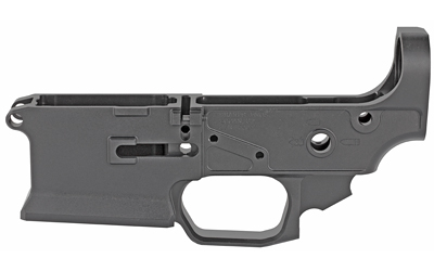 Sharps Bros Livewire Forged AR15 Stripped Lower Receiver, Semi-Auto, Multi-Caliber, Black Finish