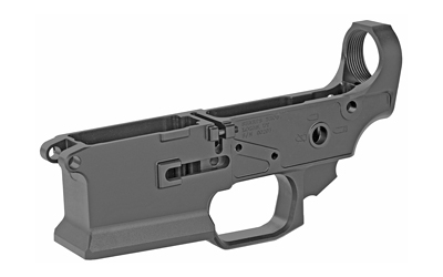 Sharps Bros Livewire Forged AR15 Stripped Lower Receiver, Semi-Auto, Multi-Caliber, Black Finish