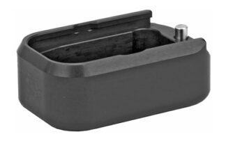 TARAN TACTICAL GLOCK-Compatible Magazine Extension Base Pad, +3/+4, Black, Billet Aluminum