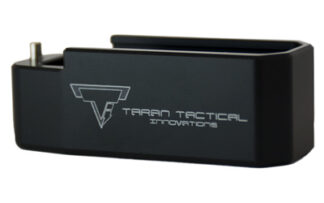 TARAN TACTICAL .223 PMAG Base Pad Magazine Extension, Hard-Anodized Billet Aluminum (Black)