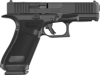 Glock 45 Gen6 Semi-Auto 9mm, 4.02 in Barrel, Black DLC Finish