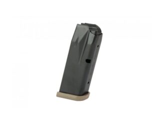 CANIK MC9 12-Round 9mm Magazine FDE Finger Rest Baseplate