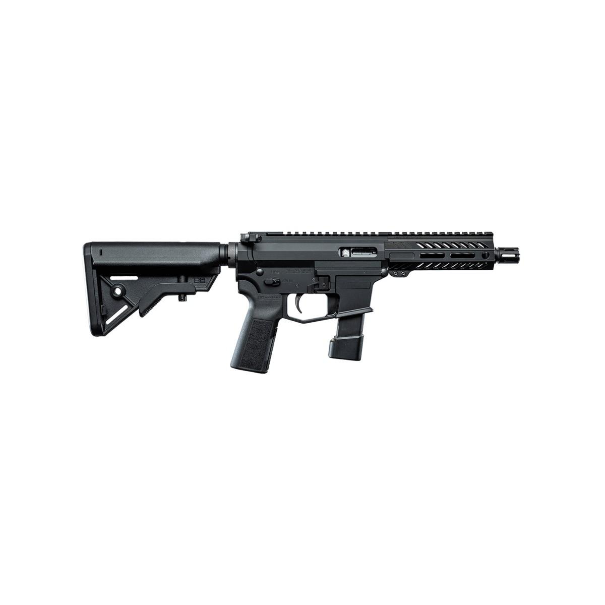 Angstadt Arms UDP-9 9mm 6 in SBR, 17-Round Black Hard-Coat Anodized
