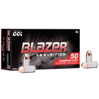 CCI Blazer Aluminum .45 ACP 230 Grain FMJ 50 Rounds Per Box