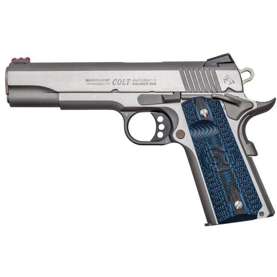 Colt 1911 Government Competition Semi-Auto Pistol .45 ACP, 5 in Stainless