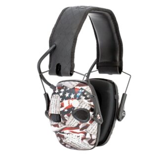 Howard Leight Impact Sport Electronic Ear Muffs with Bluetooth, 21dB NRR, Folding, Rechargeable