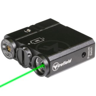 Sellmark Firefield Charge AR Green Laser and Flashlight Combo, 180 Lumen, Matte Black