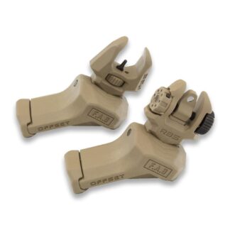 FAB Defense FRBS Offset Folding Backup Rifle Sights Kit Tan